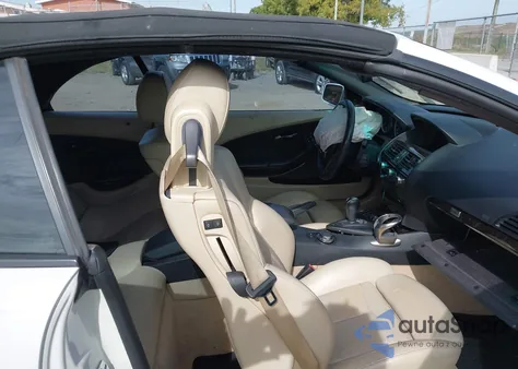 2007 BMW 650I из США, поврежденный, VIN WBAEK13587CN82318